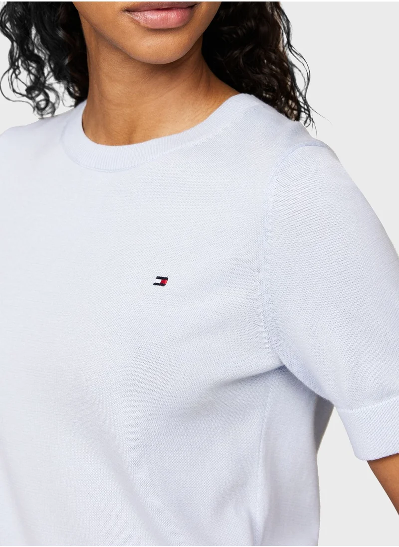 TOMMY HILFIGER Crew Neck Knitted Sweater