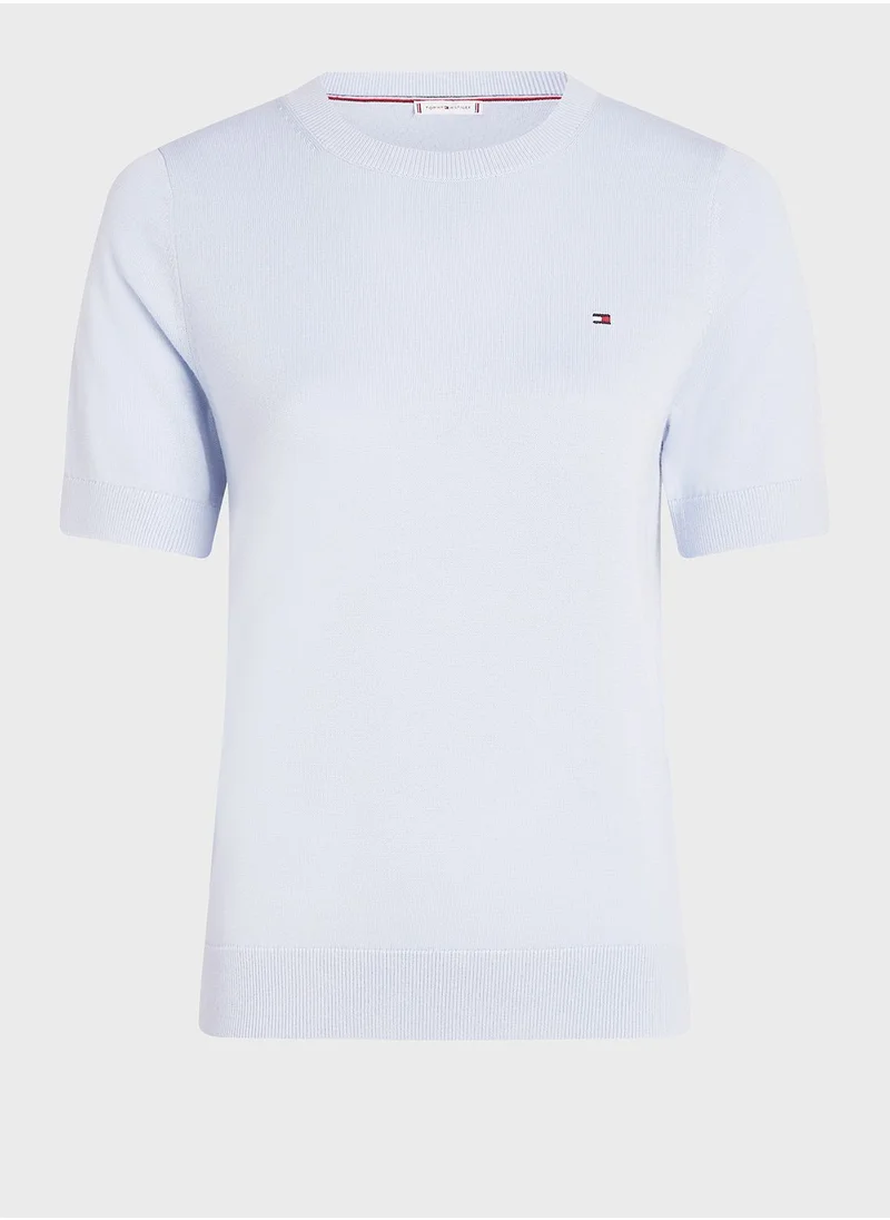 TOMMY HILFIGER Crew Neck Knitted Sweater