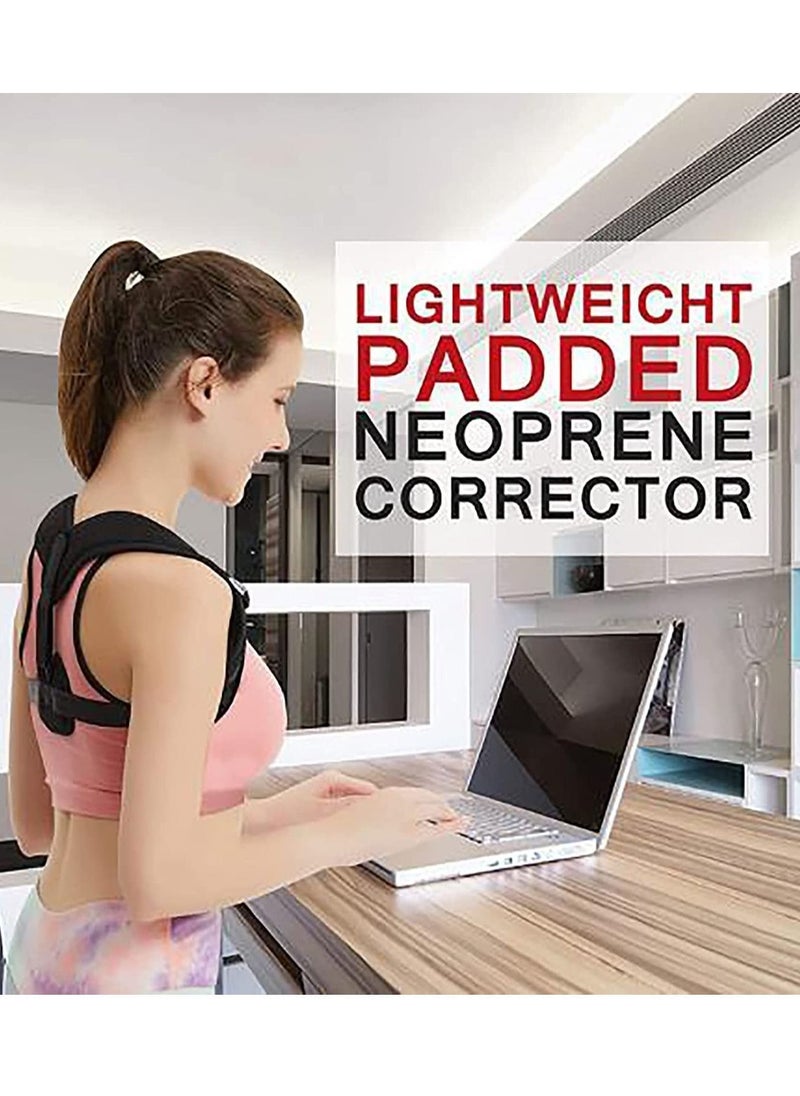 Y&D Posture Corrector, Correct Sitting Orthotics with Anti-Humpback Correction Centralizer, Comfortable Adjustable Breathable Back Support for Men and Women, Lower Pain  - Image 4