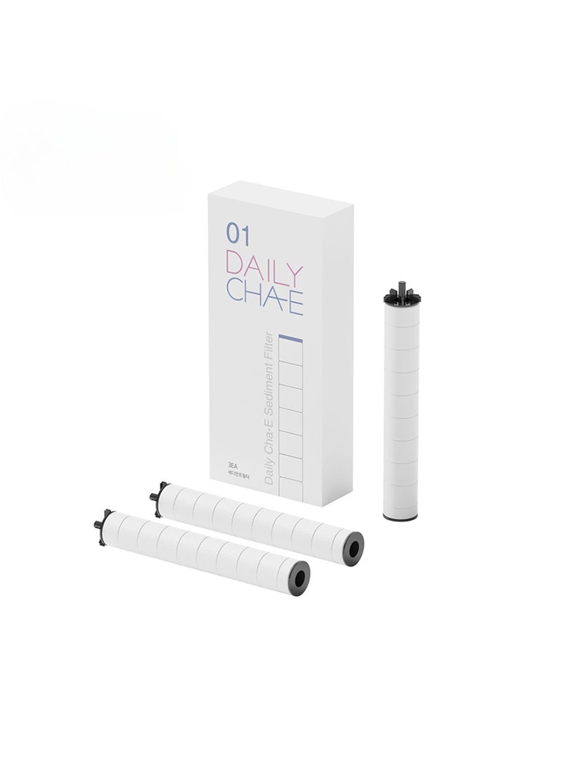 DailyCha-E Sediment Filter - Shower Filter to Remove Ultrafine Impurities of as Small as 5 Microns - Rust Removal - Anti Hair Loss  - Image 1