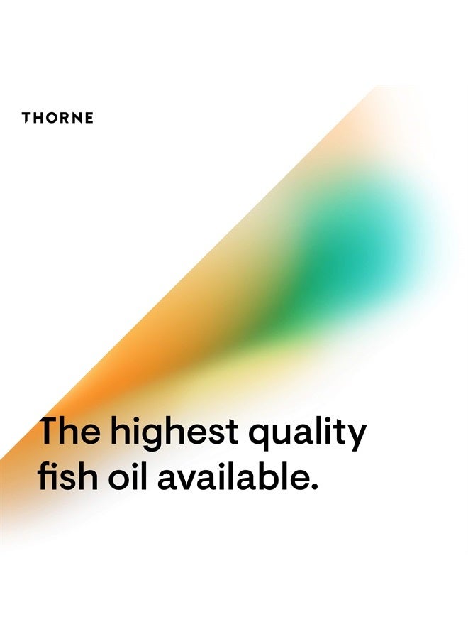 Thorne أوميغا-3 مع CoQ10 - مكمل أحماض أوميغا-3 الدهنية مع CoQ10 - EPA و DHA - 90 كبسولة جيلاتينية - Image 5