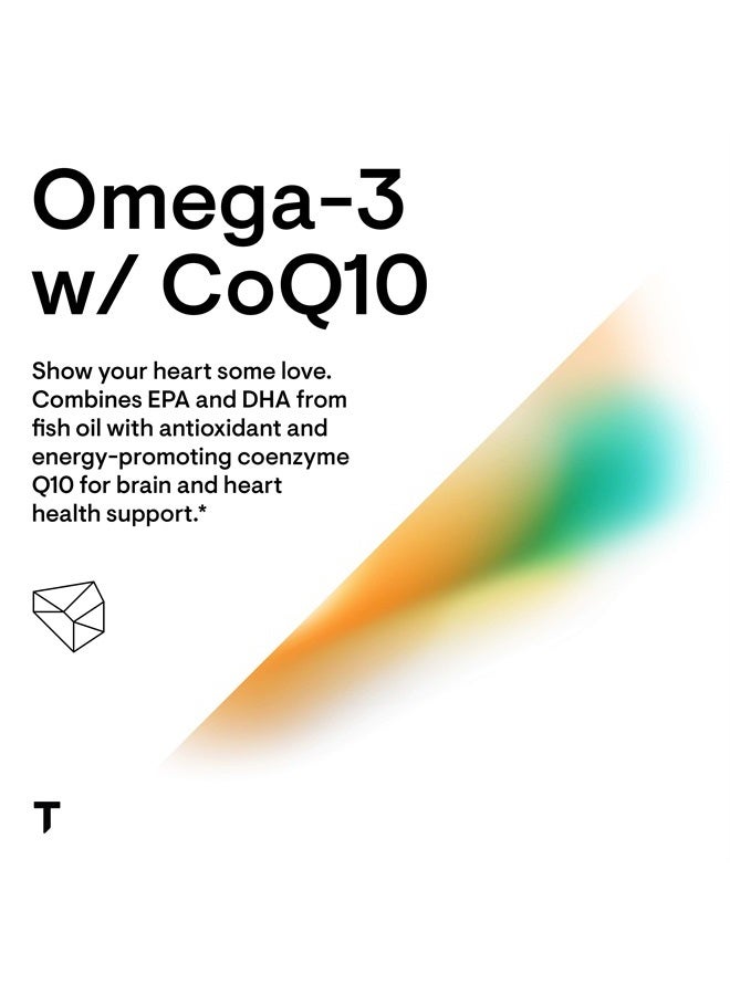 Thorne أوميغا-3 مع CoQ10 - مكمل أحماض أوميغا-3 الدهنية مع CoQ10 - EPA و DHA - 90 كبسولة جيلاتينية - Image 4