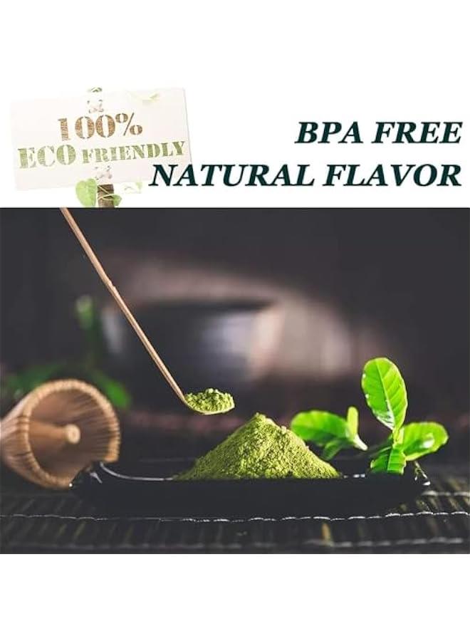 ميكسد Matcha Whisk Set, مجموعة الشاي اليابانية 4pcs, ماتشا Whisk, مقمقة تقليدية, وعاء ماتشا, حامل السيراميك Whisk, مجموعة أداة ماتشا التقليدية لحفل شاي ماتشا (أسود) - Image 2