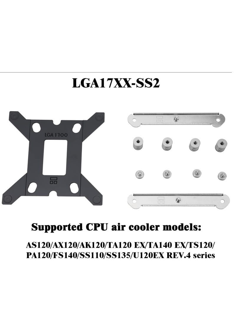 KASTWAVE - Compatible with Thermalright LGA 1700-SS2 Mounting Kit, for CPU Cooler on for Intel LGA1700 Platform, Mounting Kit for LGA1700 Socket - Image 1