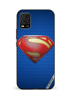 VR CREATIVE Protective Case Cover For Xiaomi Mi 10 Lite 5G Superman Logo Design Multicolour  - Image 1