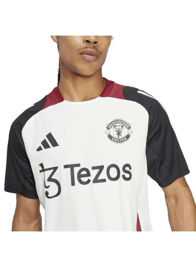 اديداس اوريجينالز adidas MUFC TR JSY White Football JERSEYS for Men - XS