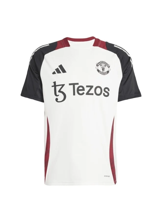 اديداس اوريجينالز adidas MUFC TR JSY White Football JERSEYS for Men - XS