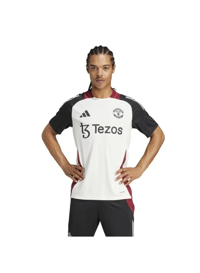 اديداس اوريجينالز adidas MUFC TR JSY White Football JERSEYS for Men - XS