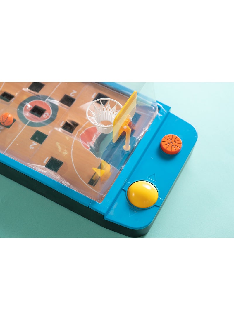 MegaDeal - Basketball Table Interactive Game, Mini Tabletop Basketball Game with 1 Balls & Counters Desktop Sports Board Game for Adults Kids Family Game - Image 1