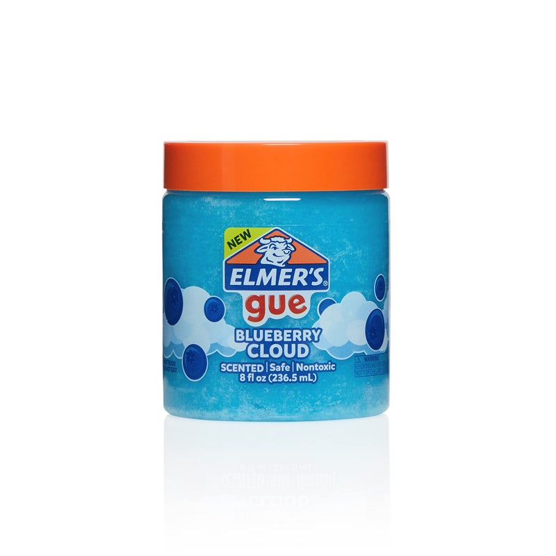 Elmers GUE Pre Made Slime Blueberry Cloud Slime Scented 2 Count - Image 2