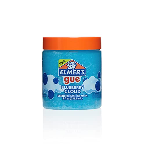 Elmers GUE Pre Made Slime Blueberry Cloud Slime Scented 2 Count - Image 1