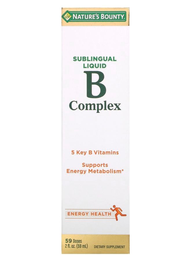 سائل ب-كومبلكس تحت اللسان 2 أونصة سائلة (59 مل)