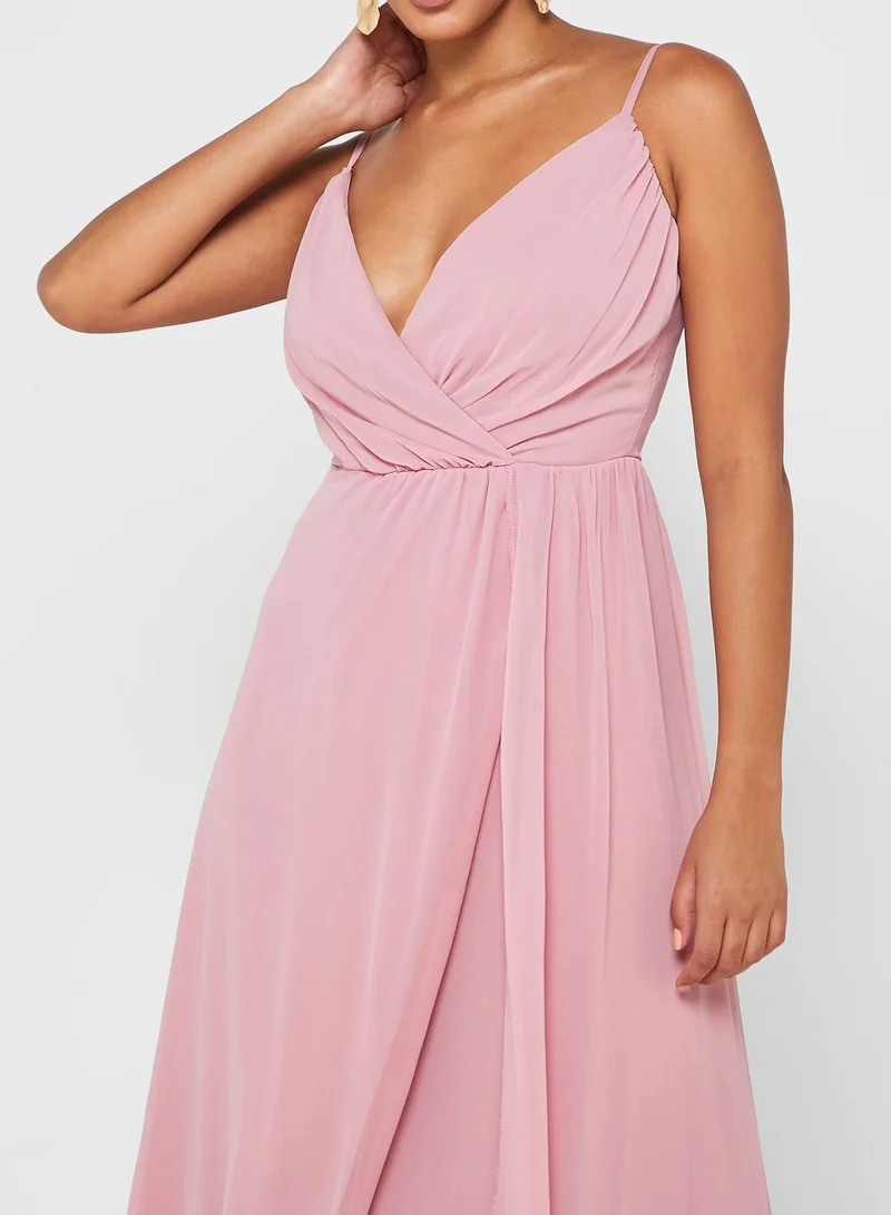 Ella Limited Edition Strappy A-Line Dress With Slit
