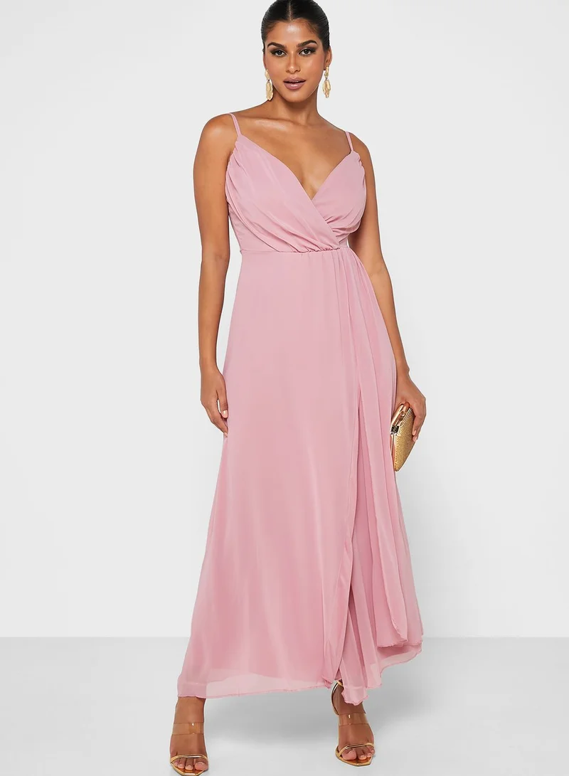 Ella Limited Edition Strappy A-Line Dress With Slit