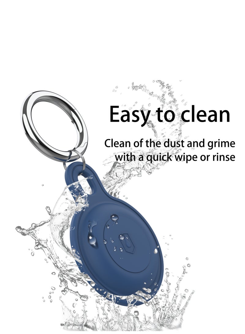 AirTag Case For Apple Location-tracker Keychain Silicone All-wrap Protective Case  - Image 4