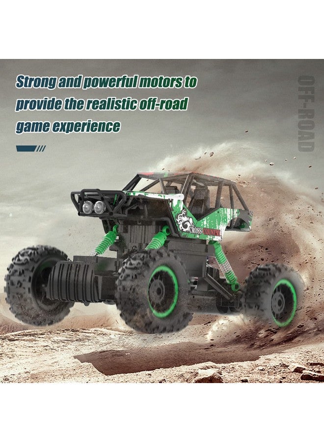 DOUBLE E 1:12 Scale Large Remote Control Car Monster Trucks for Boys with Head Lights 4WD Off All Terrain RC Car Rechargeable Vehicles Xmas Gifts for Kids - Image 2