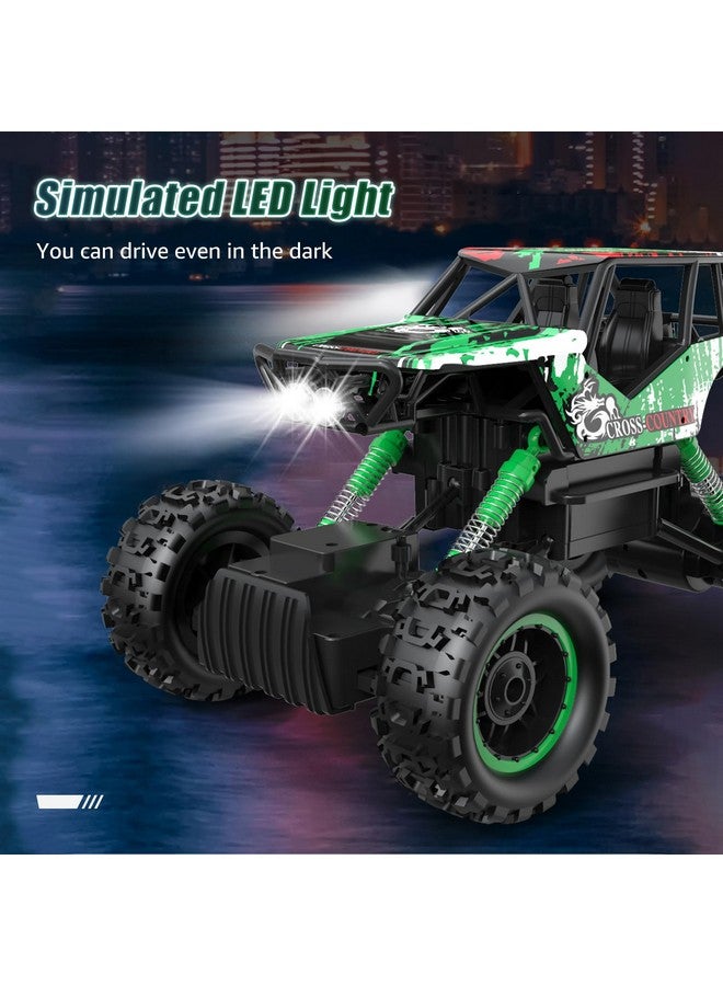 DOUBLE E 1:12 Scale Large Remote Control Car Monster Trucks for Boys with Head Lights 4WD Off All Terrain RC Car Rechargeable Vehicles Xmas Gifts for Kids - Image 5