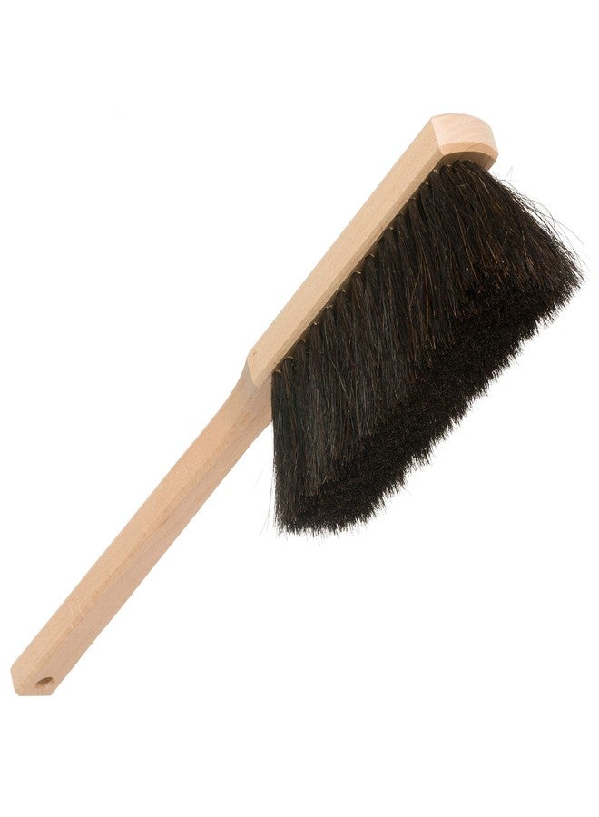 Redecker Horsehair Workshop Brush with Extra-Long Beechwood Handle, Set of 2, Stiff Natural Bristles, 17 inches, Made in Germany - Image 2