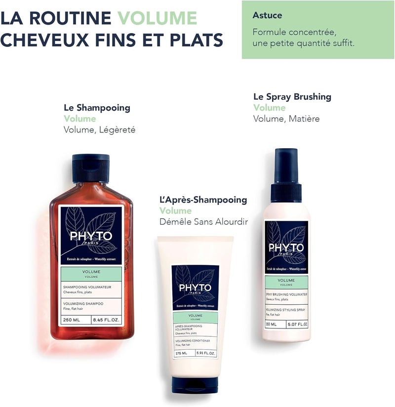 PHYTO PARIS Volume Conditioner 175ml - Volumizing Conditioner for Fine and Flat Hair - Image 4