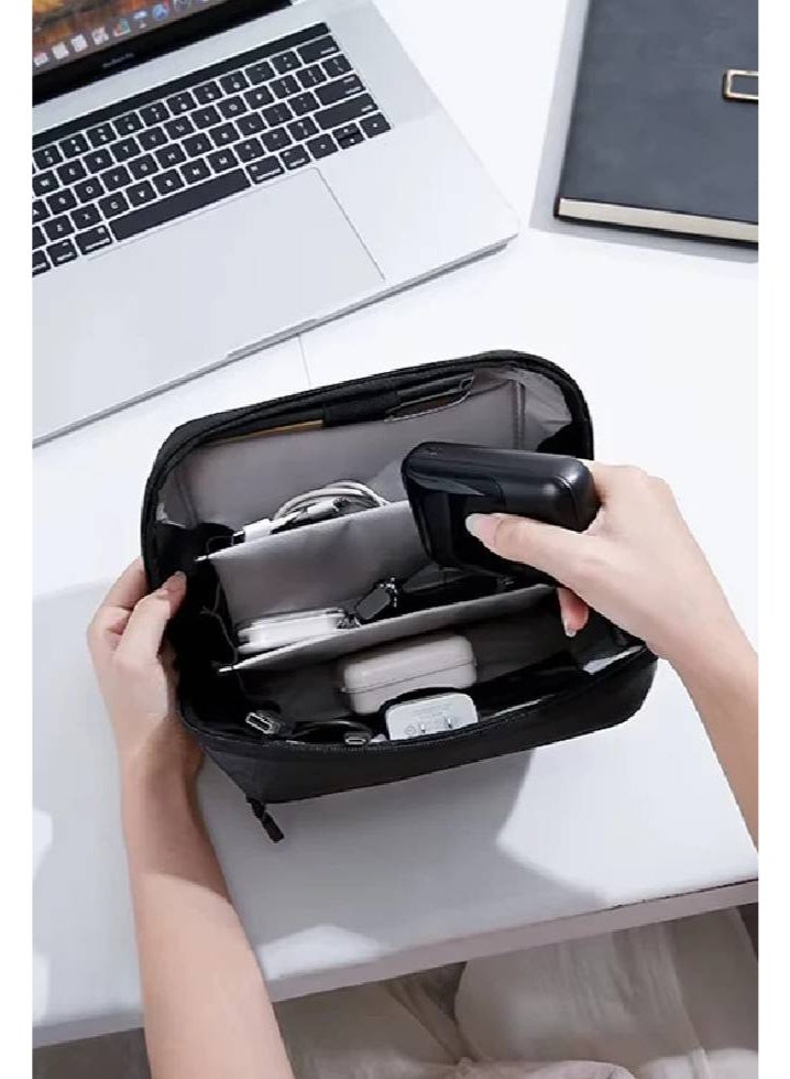 BANGE 6800 Black Travel Waterproof Organizer case Accessories Pouch Bag - Image 3