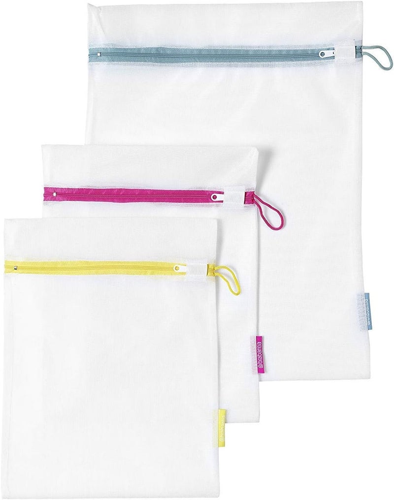 Brabantia Mesh Laundry Bags Pack of 3 - White - Image 1