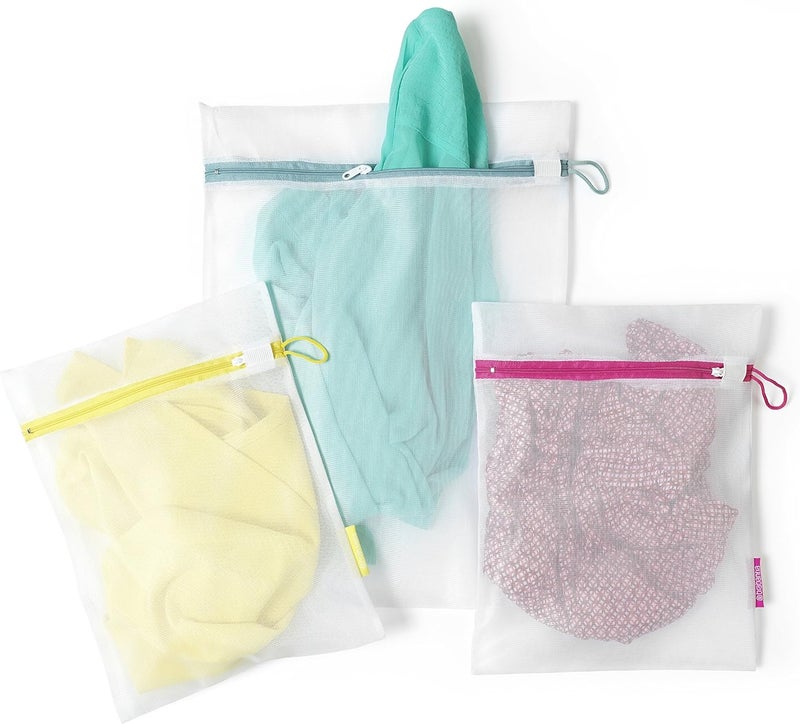 Brabantia Mesh Laundry Bags Pack of 3 - White - Image 2