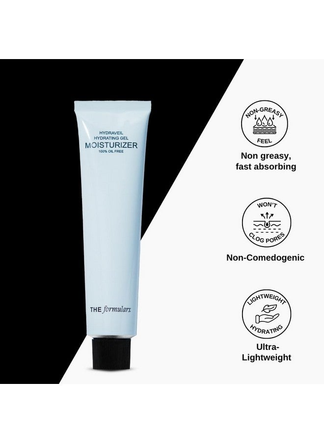 The Formularx Hydra Veil Barrier Care Gel Moisturizer with Ceramide,Hyaluronic Acid,& Ectoin for Oily,Acne & Fungal Acne Prone Skin|Oil Free,Non-comedogenic,Sensitive Skin Friendly|For Women & Men|50g - Image 5