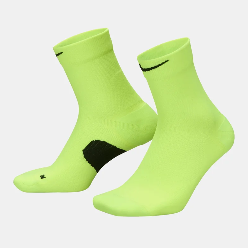 Nike Yellow Running Midweight Micro Crew Socks (1 Pair)  | Best Price UAE