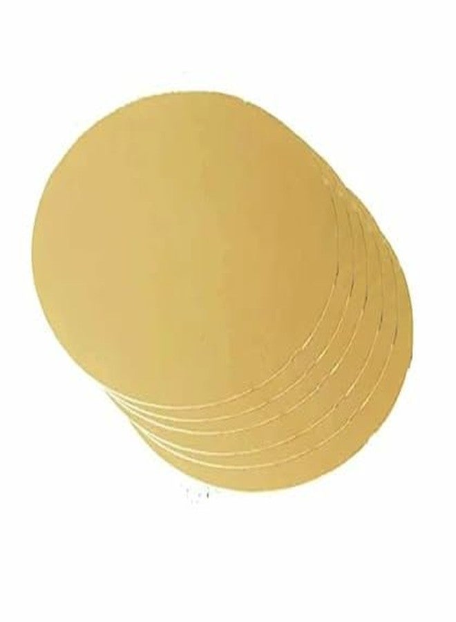 Royals Pack of 5 Cake Base Board | Baking Tools | Decoration Plate | Tray | Cardboard, Acrylic, MDF Pastry Base (MDF, 12inch Round) - Image 2