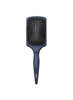 Fromm Fromm Intuition Glosser Smooth & Glossy Boar Bristle Paddle Brush, Detangles, Smoothes, and Massages Scalp to Distribute Oils for Shiny Healthy Hair, Navy Blue 