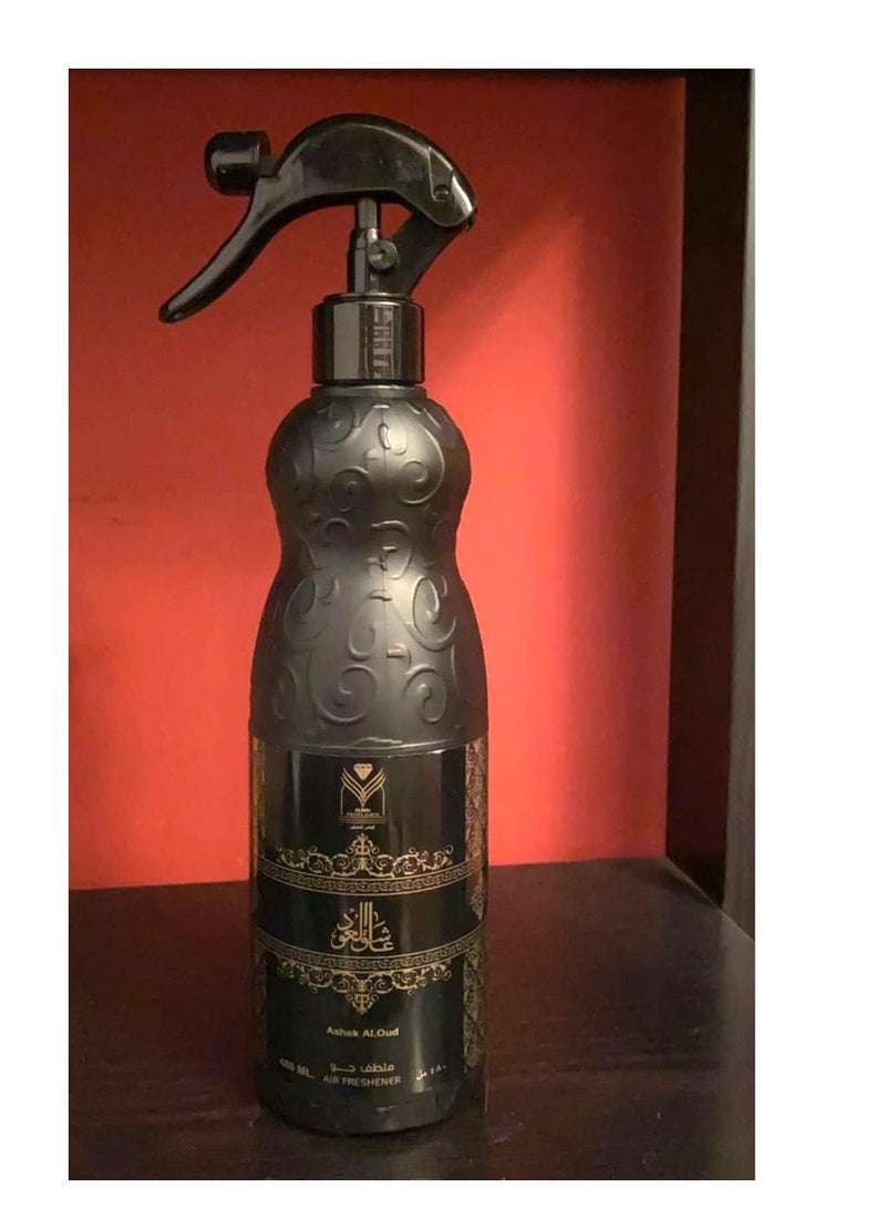 ALMAS Ashiq Al Oud home freshener, transparent, 480milliliters - Image 2