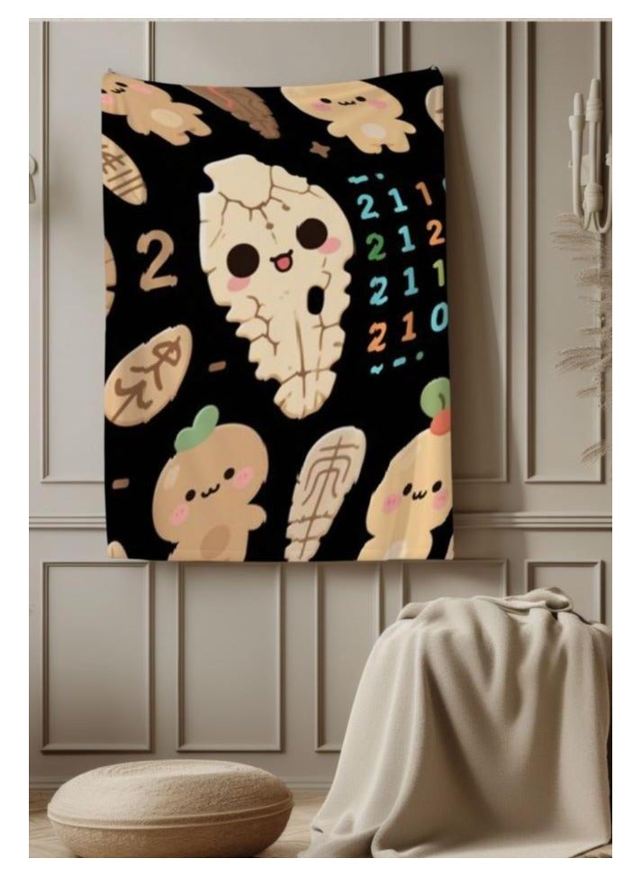 general Flannel thin blanket (warm and comfortable, suitable for sleep, gaming, dust removal and sandproof) 150cm*200cm - 501 - Image 3