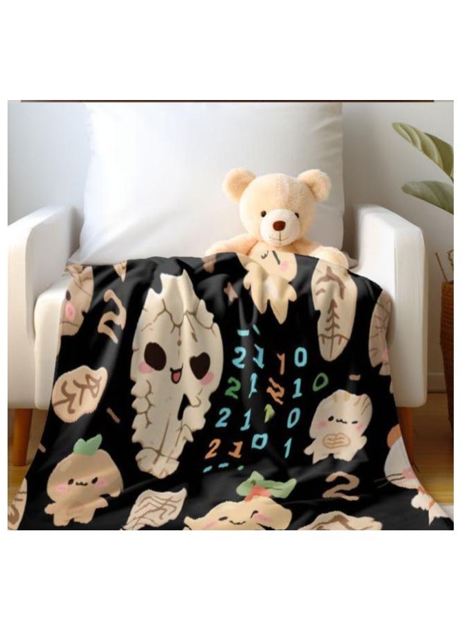 general Flannel thin blanket (warm and comfortable, suitable for sleep, gaming, dust removal and sandproof) 150cm*200cm - 501 - Image 4