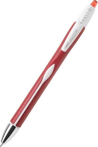 Bic Ballpoint Pen Push Atlantis Red