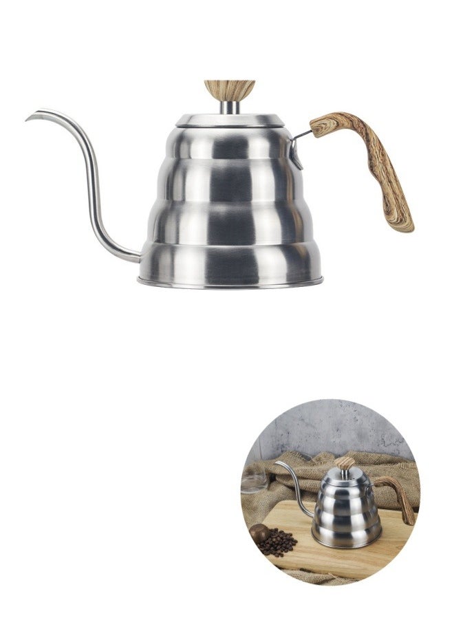 Drip V60 Pour Over Coffee Pot Gooseneck Spout Stove Top Stainless Steel Hand Pourer 1000ml - pzsku/Z02B3304E41BD03807189Z/45/_/1710831483/5d90f4ae-bfce-4b5c-864d-f9dc8fbcca8c