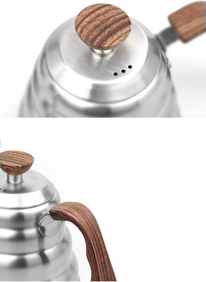 Drip V60 Pour Over Coffee Pot Gooseneck Spout Stove Top Stainless Steel Hand Pourer 1000ml - pzsku/Z02B3304E41BD03807189Z/45/_/1710831484/3bbe06c4-0f15-4377-bd8e-99714dfc38e8