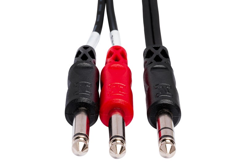 Hosa STP-204 Insert Cable, 1/4 Inch TRS to Dual 1/4 Inch TS, 13 Feet - Image 4