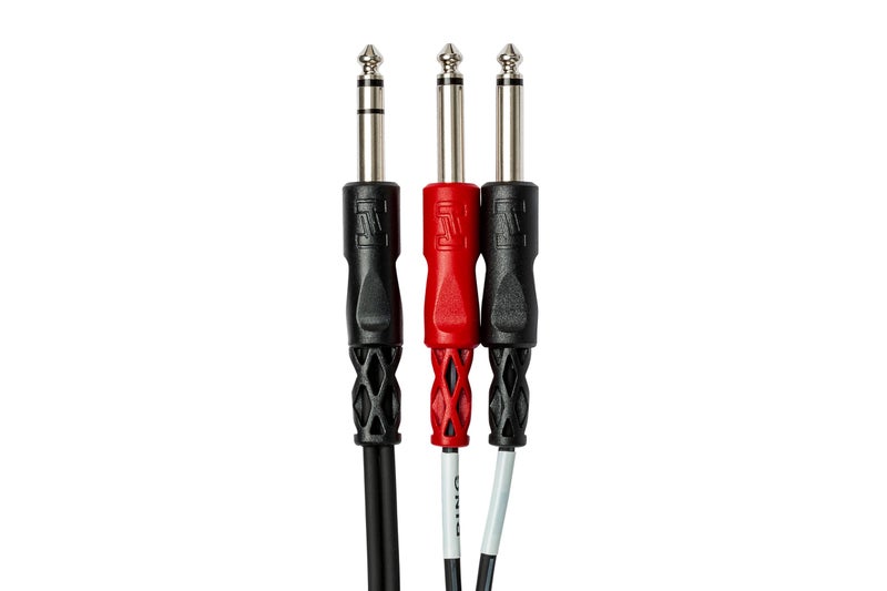 Hosa STP-204 Insert Cable, 1/4 Inch TRS to Dual 1/4 Inch TS, 13 Feet - Image 3