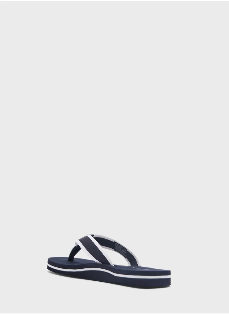 TOMMY HILFIGER Hilfiger Webbing Pool Slides