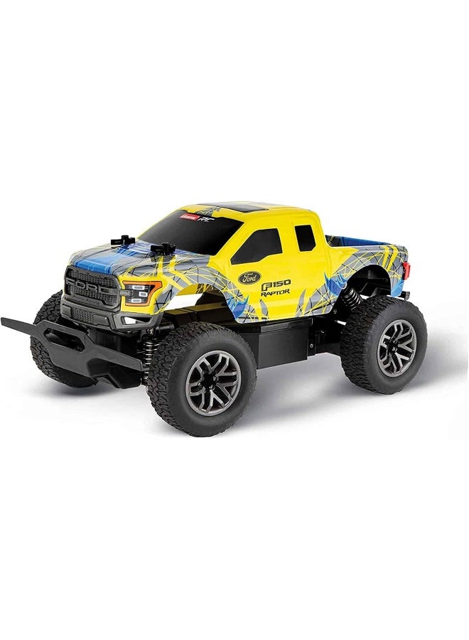 Carrera RC Ford F-150 Raptor I Officially Licensed 2.4GHz Remote Control Truck I For Children & Adults I Full Metal Gear I Front Headlights & Rear Brake Lights I Up to 25 km/h - Image 1