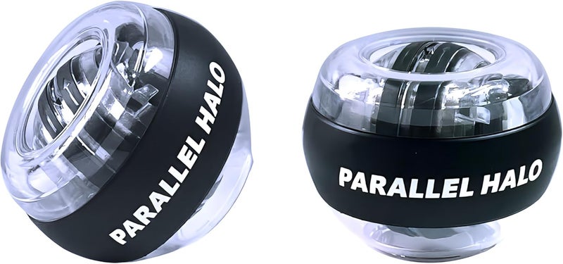 Parallel Halo Power Wrist Ball AUTO Start Gyro Ball with LED Lights Forearm Exerciser Wrist Strengthener for Strengthening Muscle and Bones - Image 2