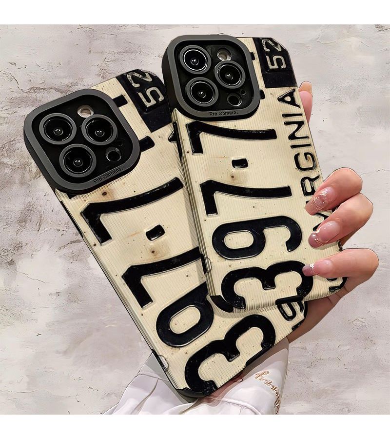 حافظة هاتف سوداء من الجلد الصناعي لـ iPhone 14، مقاومة للصدمات ومضادة للانزلاق، بتصميم فرجينيا الإبداعي - Image 4