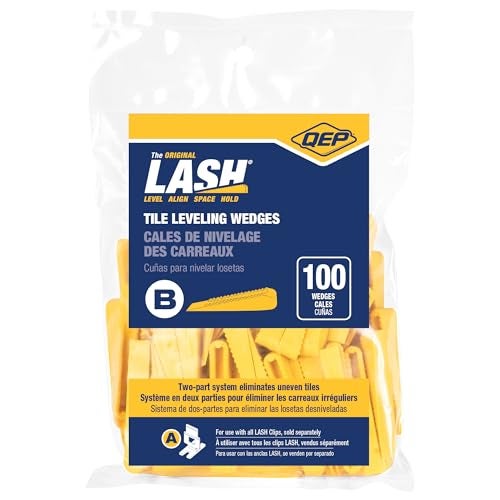 QEP LASH Tile Leveling System, Part B, Wedges (100 Pack) - Image 4