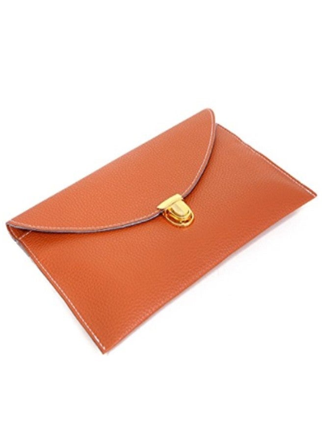 Amaze Fashion Women Handbag Shoulder Bags Envelope Clutch Crossbody Satchel Purse Tote Leather Lady Bag (Brown) - Image 3