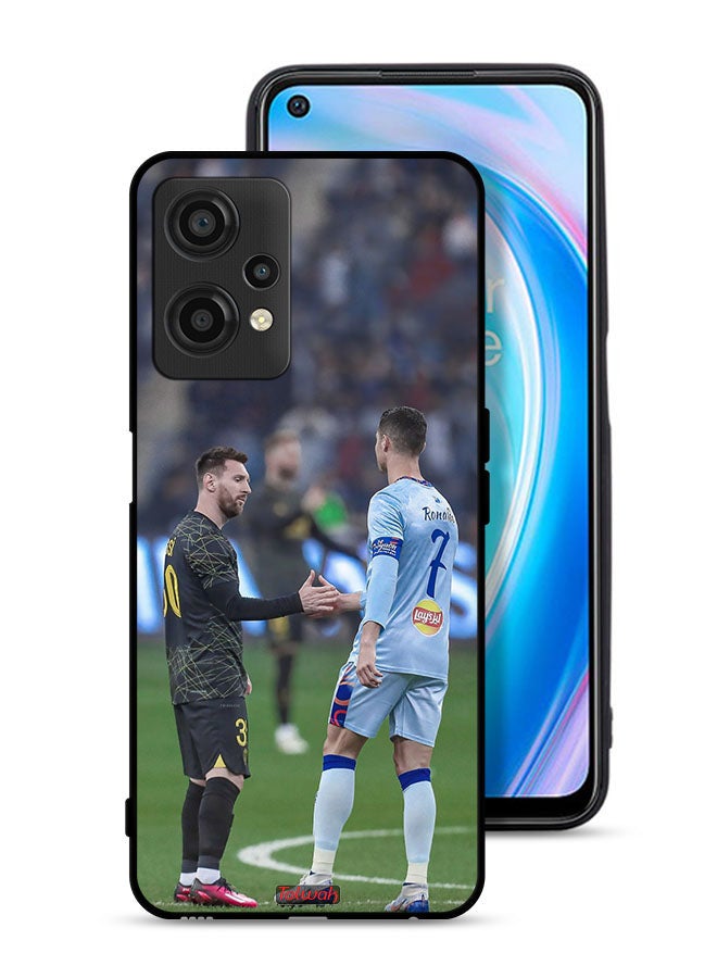 Tolwak OnePlus Nord CE 2 Lite 5G Protective Case Cover Messi And Ronaldo - Image 1
