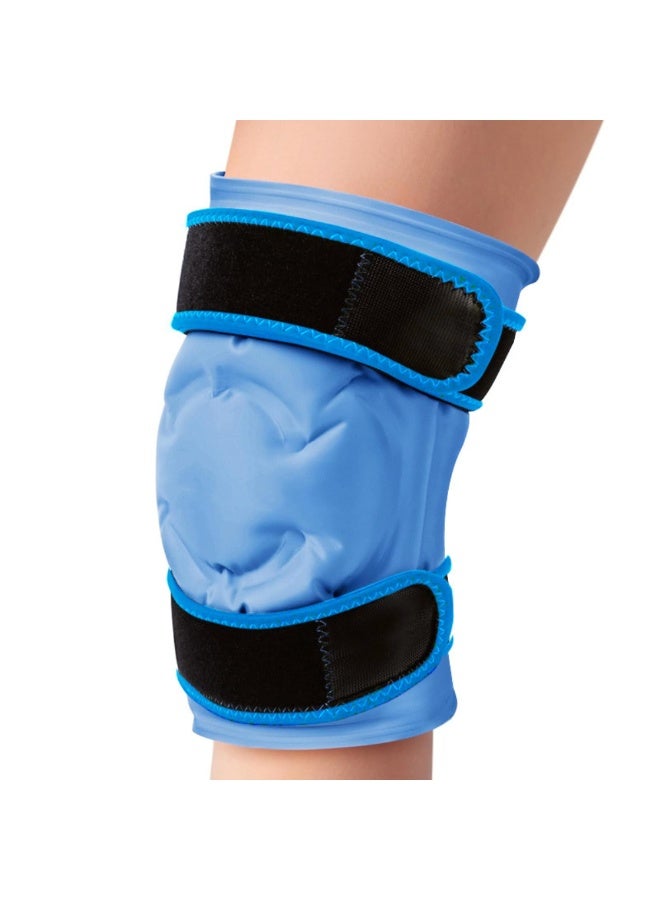 McDou Knee Pain Relief Ice Pack Hot & Cold Therapy - Doctor Recommended Gel Wrap for Arthritis, Joint Pain, Swelling, Sports Injuries & Surgery Recovery - Adjustable Reusable Compress (39*24.5 cm) - Image 1