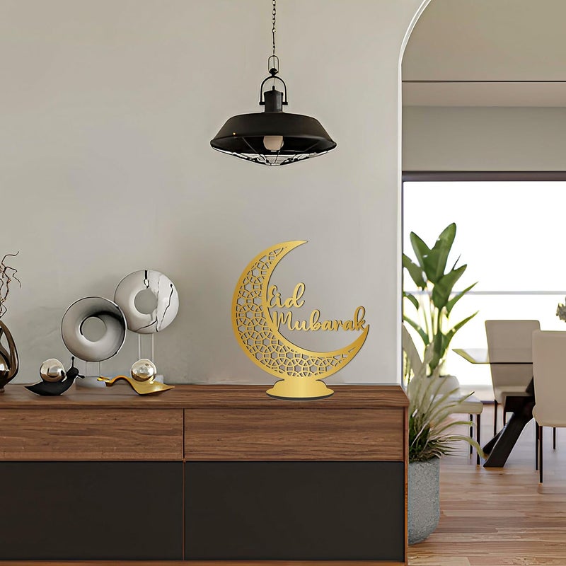 Sketchfab زخرفة طاولة هلال عيد مبارك من سكيتش فاب - تصميم هلال | أفضل هدية - Image 5