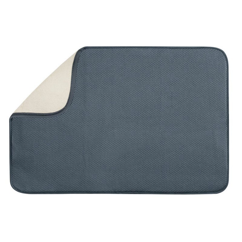 InterDesign interDesign 40232 InterDesign Extra Large Drying Mat Thin Pewter 