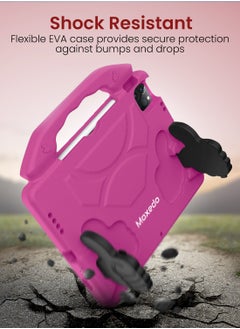 Moxedo Moxedo Shockproof Protective Case Cover Lightweight Convertible Handle Kickstand for Kids with Pencil Holder Compatible for iPad Pro 11 inch (2018 / 2020 / 2021) / iPad Air4 10.9-inch 2020 - Pink  - Image 4