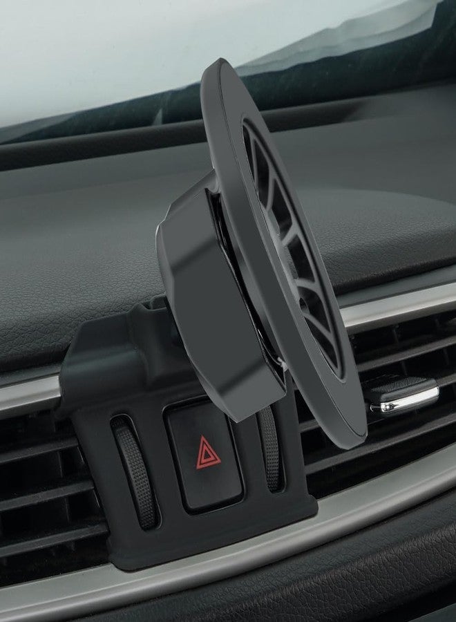 BEERTE fits for Magsafe Car Mount for Nissan Rogue 2014-2020 [20 Strong Magnets] Magnetic Phone Holder for iPhone 15 14 13 12 MagSafe Case Car Air Vent Cell Phone Navigation Automobile Cradles - Image 3